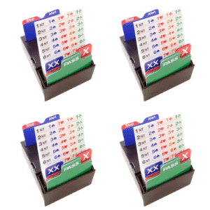Bridge Bidding Box Negro Set 4 Unidades